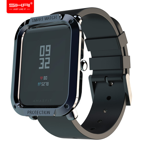 For Amazfit Bip Cases Smart Watches protector for Huami Covers Midong PC Shell SIKAI bip lite A1608 Accessories Strap ► Photo 1/6