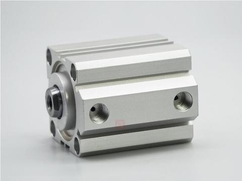 SDA50 Pneumatic element Compact Cylinder Bore 50mm Stroke 5/10/15/20/25/30/35/40/45/50 mm compact air pneumatic piston cylinder ► Photo 1/6