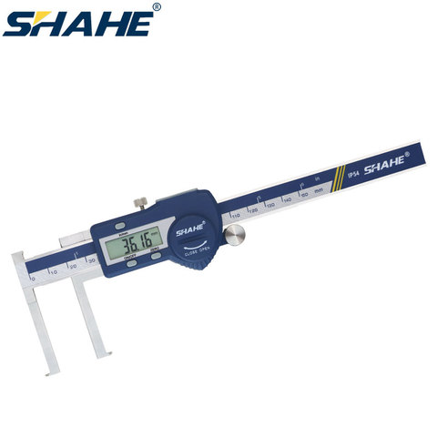 SHAHE 8-150 mm digital Inside Groove Caliper Stainless steel Vernier Calipers Gauge Paquimetro digital Measuring Tools ► Photo 1/6