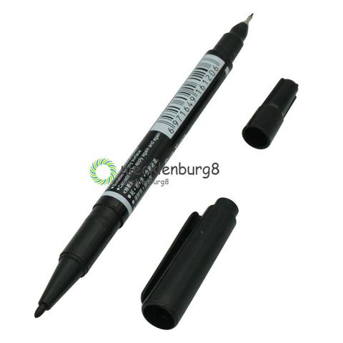 Black CCL Anti-etching PCB Circuit Board Ink Marker Double Pen For DIY PCB Repair CCL Printed Circuit Diagram For Arduino ► Photo 1/4