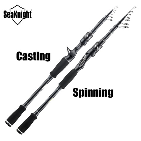 New SeaKnight Sange II  Fishing Rod  M MH Power 7-25g 8-18LB Carbon Material Casting Spinning Rod with EVA Grip 2.1M 2.4M ► Photo 1/5