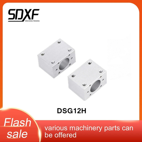 DSG12H ball screw nut shell seat mounting bracket fixing seat 24mm diameter for SFU1204 1205 1210 ► Photo 1/1