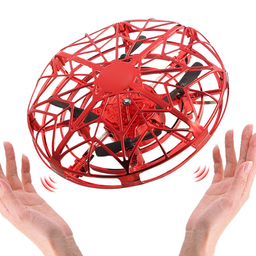 Mini Flying Helicopter UFO RC Drone Hand Sensing Aircraft Model Quadcopter Toys