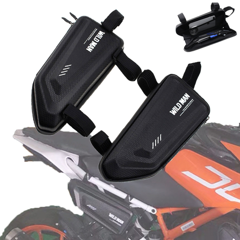 For KTM 125/200/250/390/790 DUKE Adventure 990/S/R SMT, SUPERMOTO/R motorcycle side bag modification waterproof triangle bag ► Photo 1/6