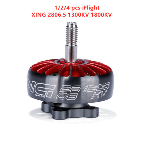 1/2/4 2022 New iFlight XING X2806.5 2806 1300KV 1800KV Brushless Motor FPV NextGen Motor For RC DIY FPV Racing Drone airplane ► Photo 1/6