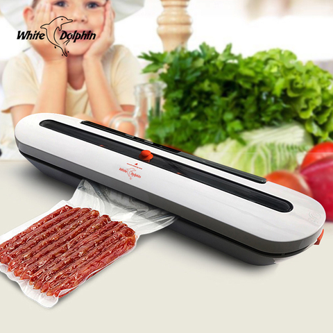 Electric Vacuum Sealer Packaging Machine For Home Kitchen Including 10pcs Food Saver Bags Commercial Vacuum Food Sealing ► Photo 1/6