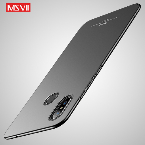 Mi Max 3 Case MSVII Slim Matte Cover For Xiaomi Mi Max3 Case Xiomi Max2 Max3 Global Hard PC Cover For Xiaomi Max 2 3 Phone Cases ► Photo 1/6