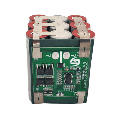 DIY Custom 10.8V / 11.1V / 12.6V / 16.8v / Lithium Battery Pack 3S / 4S  with Protection Board BMS18650 Battery Pack ► Photo 1/6