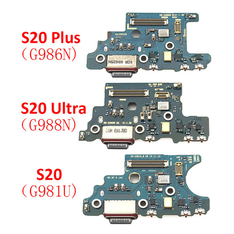 Charger Board Flex For Samsung S20 Plus Ultra G986N G981U G988N G981B A20 A205U S10 Lite USB Port Connector Dock Charging Cable ► Photo 1/6
