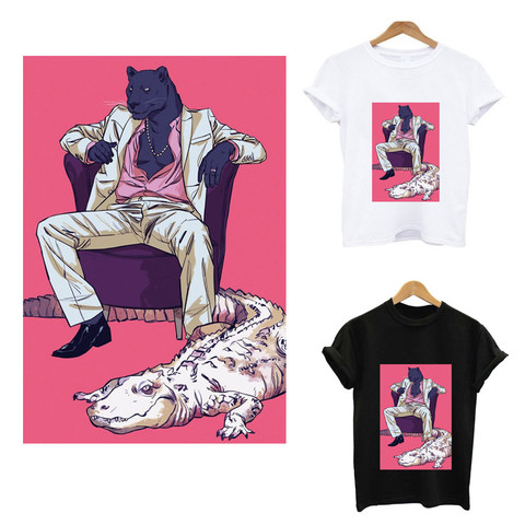 anime patch stripes thermo stickers on clothes heat-sensitive patches iron on transfers for clothing transfer fusible  tops ► Photo 1/6