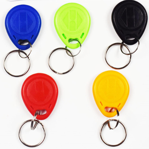 5pcs/lot RFID key fobs 125KHz EM4305 proximity ABS tags read and write rewritable duplicator copier access control ► Photo 1/6