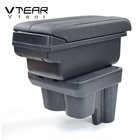 Vtear for Toyota Hilux accessories armrest box center console arm rest USB ports decoration automobile interior storage box auto ► Photo 1/1