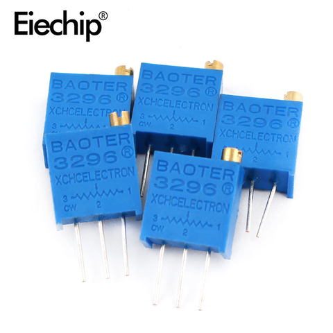 20pcs Variable Resistor 3296W Trimpot Trimmer Potentiometer 3296 1K 2K 5K 10K 20K 50K 100K 200K 500K 1M 100R 200R 500R ► Photo 1/3