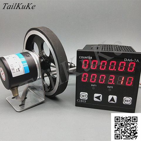 Roller Electronic Meter Length Measurement Control Meter Cloth Checker Meter ► Photo 1/3