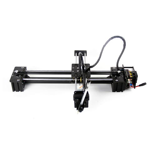 New arrive!!! Slideway moving 3 axis stepper motor control no servo DIY LY drawbot support laser pen drawing robot machine ► Photo 1/4