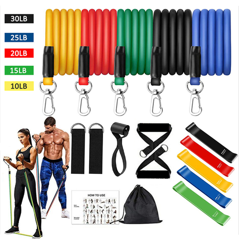 Gym Fitness Resistance Bands Set Hanging Belt Yoga Stretch Pull Up Assist Rope Straps Crossfit Training Workout Equipment ► Photo 1/6