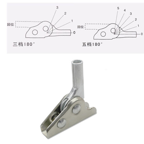 54/90/180 Degrees Folding Lifting Bracket Adjustable lift support hinge for Sofa Seat 5-speed angle adjuster Furniture Hardware ► Photo 1/6