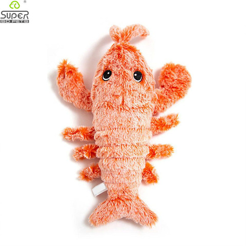 Pet Cat Toy USB Charging Simulation Electric Dancing Moving Floppy Lobster Cats Toy for Pet Toys Interactive Dog Dropshipping ► Photo 1/6