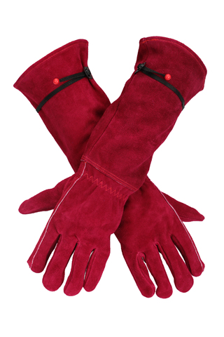 KIM YUAN  Leather Welding Gloves - Heat/Fire Resistant, Perfect for Gardening/Tig Weld/Beekeeping/BBQ ► Photo 1/3