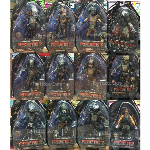 Predator Figure Celtic Masked Scar Predator Boar Shaman Lost Snake Stalker Guardian Jungle Demon City Hunter Neca Alien Figure ► Photo 1/6