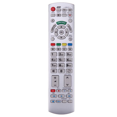 Remote Control Replacement for Panasonic N2QAYB000504 TV Remote Control for N2QAYB000673 N2QAYB000785 TX-L37EW30 N2QAYB000572 ► Photo 1/6