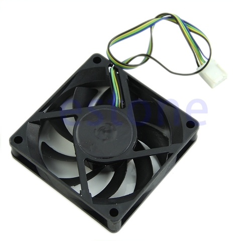 70mm x 15mm Brushless Fan DC 12V 4 Pin 9 Blade Cooling Cooler NEW ► Photo 1/5