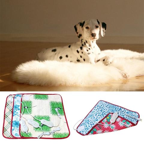 Pet Electric Heating Pads Heated Blanket Winter Dog Cats Warmer Mat Sleeping Bed Pet Supplies Anti-scratch blankets Mats ► Photo 1/6