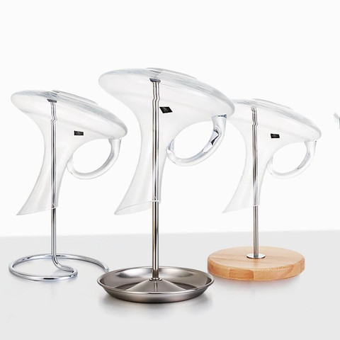 New Professional Wine decanter holder drying rack  Glass Bottle cleaning brush Glassware Decanter cleaner beads bar accessoires ► Photo 1/6