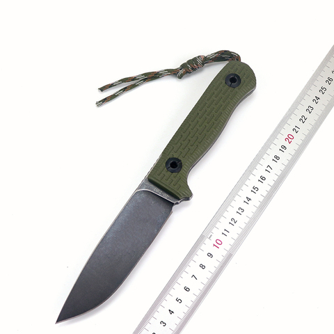 POHL integrated knife Niolox blade G10 handle with scabbard outdoor camping woodworking garden multi-function hunting tool ► Photo 1/6