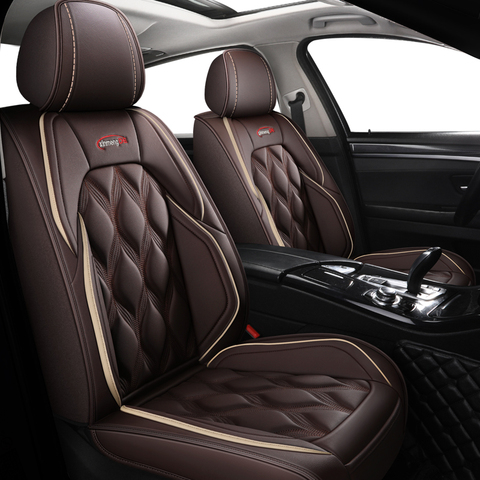 ZHOUSHENGLEE  leather car seat covers For Suzuki all model grand vitara swift SX4 Kizashi vitara jimny car accessories auto ► Photo 1/6