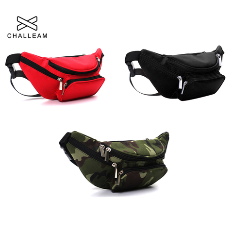 Travel Waterproof Fanny Pack Camouflage Nylon Waist Bag For Women  Mens Military Bananka Hip Bags For Mobile Phone 311 ► Photo 1/6