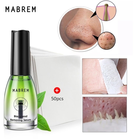 MABREM Blackhead Remover Face Nose Mask Pore Strip Black Mask Peeling Acne Treatment Deep Cleansing Mask Oil Control Skin Care ► Photo 1/6