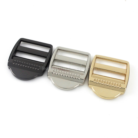 1pcs Metal 2 Bar Buckle for Webbing Backpack Bag Strape Belt Leather Craft Purse Pet Collar Clasp High Quality ► Photo 1/6