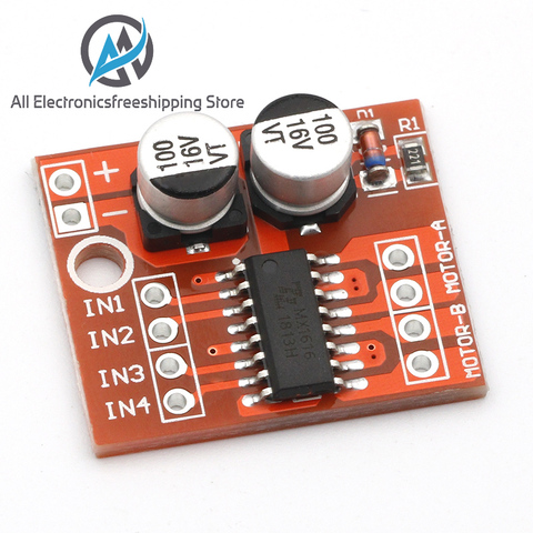 DC Motor Drive Module Reversing PWM Speed Dual H Bridge Stepper Motor Mini Victory L298N ► Photo 1/6