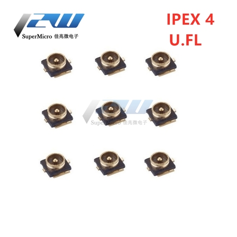 10PCS IPX4/IPEX4 Generation 4 Patch Antenna Base IPEX/U.FL SMT RF Coaxial WiFi Connector Generation 4 antenna board end ► Photo 1/2