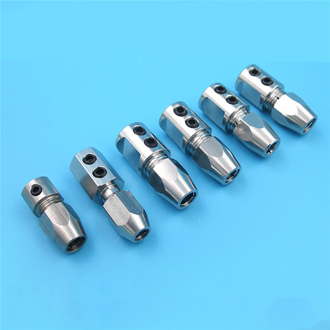 Flexible Shaft Coupling Coupler Sleeve Flex Collet Coupler for 3.18*4mm 4*4mm 5*4mm 5*4.76mm Motor Shaft for RC Boat Model Parts ► Photo 1/6