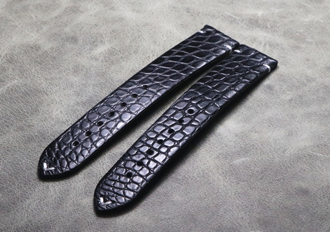 Handmade Crocodile Watch strap Alligator Skin Genuine Leather Watchband Belt Bracelets16 18 19 20 21 22mm Watch accessories Men ► Photo 1/6