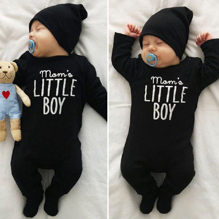 Boy Jumpsuits 0-24M Fashion Newborn Infant Baby Boys Romper Jumpsuit Outfits Clothes ► Photo 1/6