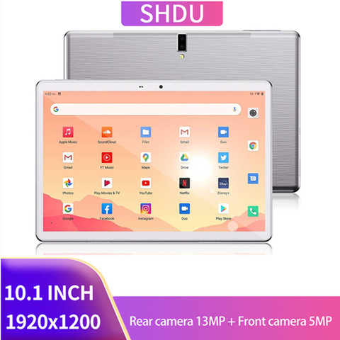 2022 New Tablet Pc 10.1 inch Android 10.0 Tablets 64GB ROM Octa Core Google Play 3g 4g LTE Phone Call GPS WiFi Bluetooth 10 inch ► Photo 1/6