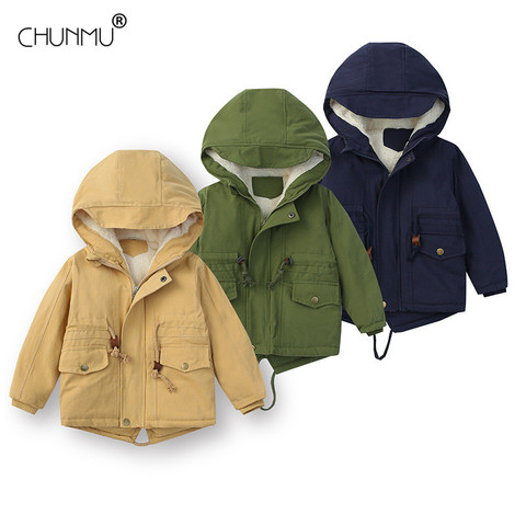 Boys Blue winter coats & Jacket kids Zipper jackets Boys thick Winter jacket high quality Boy Winter Coat kids clothes ► Photo 1/6