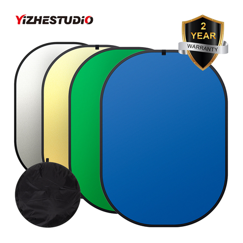 150* 200cm 4in1 Collapsible Background chroma key Panel Green Blue Backdrop Photo Reflector Studio Lighting Control Fotografia ► Photo 1/6