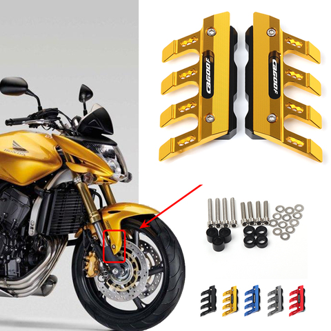 For HONDA CB600F CB 600F HORNET 600 Motorcycle Mudguard Front Fork Protector Guard Block Front Fender  Slider Accessories ► Photo 1/6