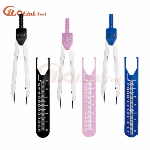 1pcs ECG ruler ECG goniometer medical ruler ECG Medical Caliper electrocardiogram divider Medical ECG Divider Measuring Tool ► Photo 1/6