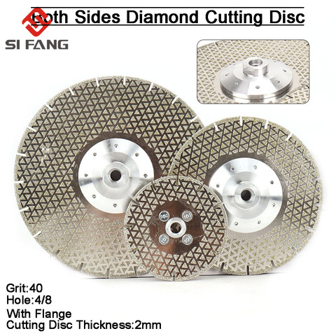 M14 Electroplated Diamond Cutting Grinding Disc Flange Saw Blade for Granite Marble Ceramic  1Pc 115/180/230mm ► Photo 1/6