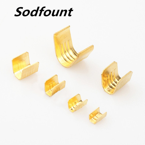 100pcs/lot DJ454B U-shaped terminal tab cold inserts connectors / terminal connector cable / wire cable lug,2-3mm2 ► Photo 1/6