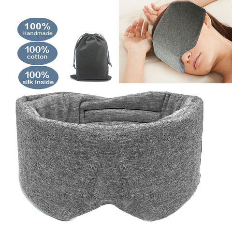 1 PC Sleep Mask Comfortable Breathable Sleeping Eye Mask Adjustable Eyeshade Blinder Blindfold Eye Patch Best Night Companion ► Photo 1/6