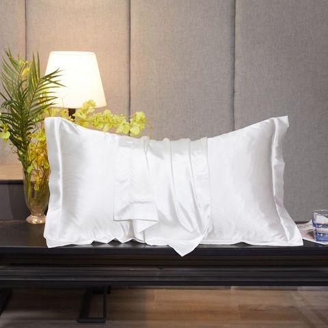 100% Silky Satin Hair Beauty Pillowcase, Standard/Queen 1PC Pillow sham ► Photo 1/5