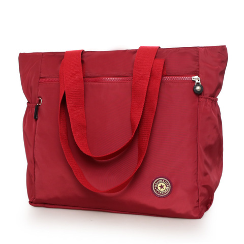 Waterproof Oxford Duffle Bag Large Capacity Women Travel Bags Shoulder Bag Valise Bolsa De Viagem Women's Handbags Shopping Bags ► Photo 1/6