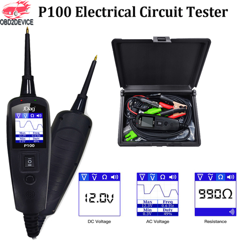 JDiag P100 Car & Truck Automotive Electrical Circuit Tester P100 Power Test Power Probe Better Than VSP200 ► Photo 1/6