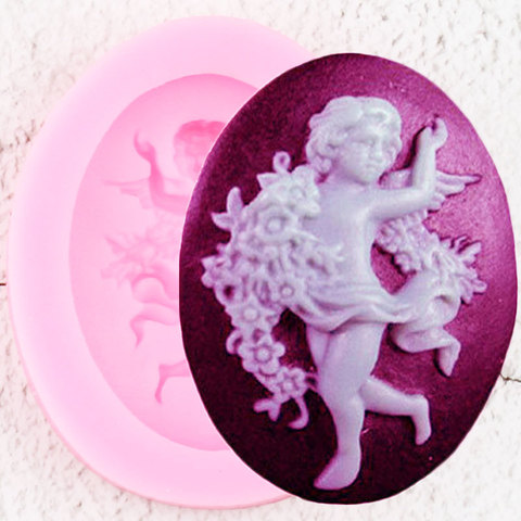 Dancer Angel Silicone Molds Soap Resin Clay Mold DIY Baby Party Fondant Cake Decorating Tools Candy Chocolate Gumpaste Moulds ► Photo 1/6